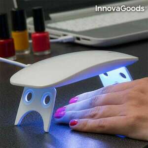 UV LED Körömlámpa mini, InnovaGoods (videobemutatóval) kép