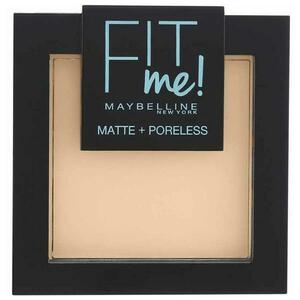 Kompakt Púder - Maybelline Fit Me Matte & Poreless, árnyalata: 105 Natural Ivory, 8.2 g kép