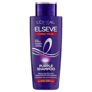 Sárga Tónusok Elleni Sampon L'oreal Paris - Elseve Color Vive Purple Shampoo, 200 ml kép