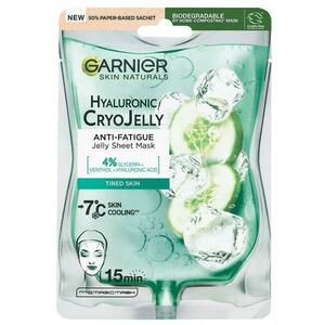 Hűsítő hatású hidratáló szövetmaszk - Garnier Hyaluronic CryoJelly Anti-fatigue Jelly Sheet Mask, 27 g kép