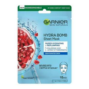 Intenzív Hidratáló Szövetmaszk Gránátalma Kivonattal - Garnier Skin Naturals Hydra Bomb Sheet Mask, 28 g kép