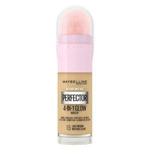 Alapozó Maybelline New York - Instant Anti-Age Perfector 4 in 1 Glow, árnyalata 1.5 Light Medium, 20 ml kép