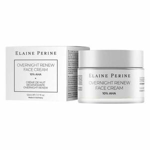 Éjszakai Arckrém 10% AHA-val – Elaine Perine Overnight Renew Face Cream, 50 ml kép