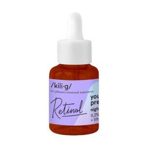 Éjszakai Arcszérum Retinollal, Hialuronsavval és E-vitaminnal – Kilig Youth Preserving Night Serum Retinol, 30 ml kép