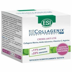 Öregedésgátló/anti-age krém tengeri kollagénnel, hialuronsavval, C-vitaminnal és argininnel – ESI Biocollagenix, 50 ml kép