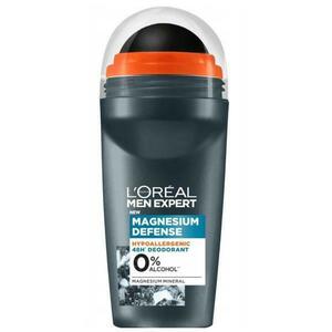 Izzadásgátló roll-on/golyós dezodor férfiaknak – L'Oreal Paris Men Expert Magnesium Defense Hypoallergenic 48H, 50 ml kép