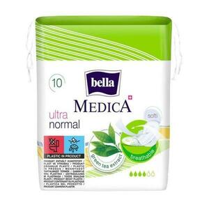 Egészségügyi betét - Bella Medica Ultra Normal Green Tea Extract, 10 db kép