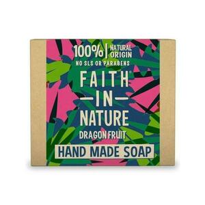 Természetes szilárd szappan sárkánygyümölccsel – Faith in Nature Hand Made Soap Dragon Fruit, 100 g kép