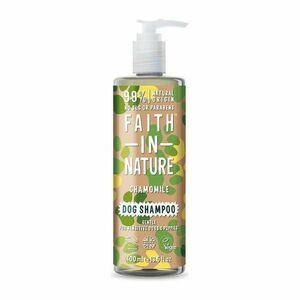 Vegán kamilla sampon érzékeny bőrű kutyáknak - Faith In Nature Chamomile Dog Shampoo, 400 ml kép