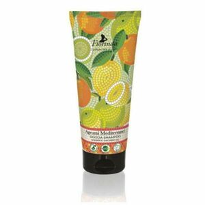 Növényi sampon és tusfürdő citrusos és bergamott illattal - La Dispensa Florinda Doccia Shampoo Agrumi Mediterranei, 200 ml kép