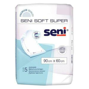 Védő alsó betétek - Seni Soft Super Underpads, 90 x 60 cm, 5 db. kép