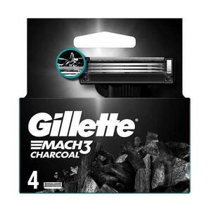 Botvatartalékok – Gillette Mach 3 Charcoal, 4 db kép