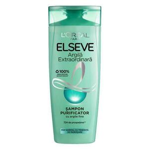 <b>Agyag sampon zsíros hajra L'Oreal Paris - Elseve Extra Clay Shampoo, 400 ml kép