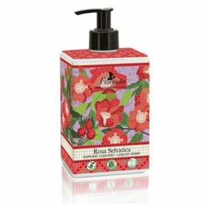 Növényi folyékony szappan vadrózsa illattal - La Dispensa Florinda Sapone Liquido Rosa Selvatica, 500 ml kép