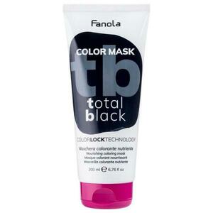 Színező Maszk Fanola - Color Mask Total Black, 200 ml kép