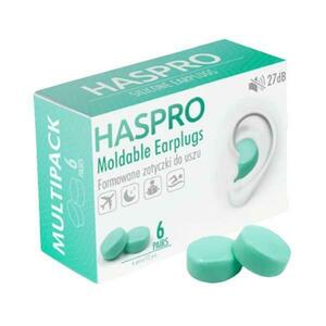 Formázható füldugó készlet Mold 6P - Haspro Moldable Earplugs, Mint, 12 db. kép