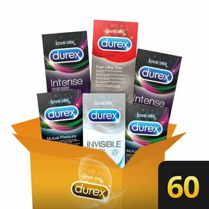 Durex Premium - extra élvezet óvszer csomag (6 x 10db) kép