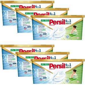 Persil 4in1 Discs Sensitive Mosókapszula 6x22 mosás kép