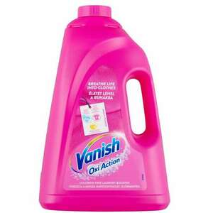 Vanish Oxi Action folyékony Folttisztító Pink 3L kép