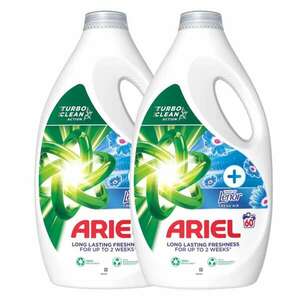 Ariel +Touch Of Lenor Fresh Air folyékony Mosószer 2x3L - 120 mosás kép