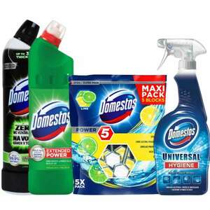Domestos fertőtlenítő és WC tisztító Csomag kép