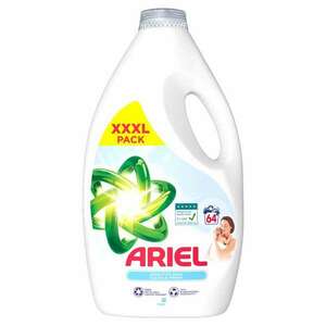 Ariel Sensitive & Baby Skin Clean & Fresh folyékony Mosószer 3, 2L - 64 mosás kép