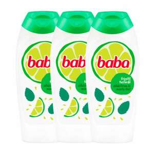 Baba Tusfürdő Zöldcitrom 3x400ml kép