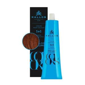 Permanens hajfesték - Kallos Colors Cream Hair Colour árnyalat 7R Réz mahagóni szőke kép