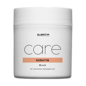 Keratinos Hajmaszk Nagyon Sérült Hajra - Subrina Care Keratin Mask for Extremely Damaged Hair, 500 ml kép