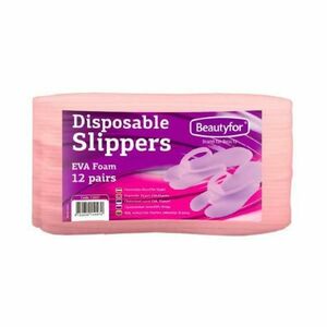 Egyszer Használatos Habpapucs - Beautyfor Disposable Slippers EVA Foam, 12 pár kép