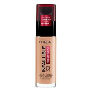 Transzferálló Alapozó – L'Oreal Paris Infaillible 32H Fresh Wear Foundation, árnyalata 60 Rose Ivory, 30 ml kép