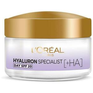 Ránctalanító hidratáló nappali arckrém - L'Oreal Paris Hyaluron Specialist +HA Replumping Moisturizing Care, Day SPF 20, 50 ml kép