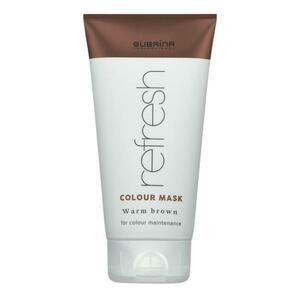 Színfrissítő Színező Hajmaszk - Subrina Professional Refresh Color Mask, Warm Brown árnyalat, 150 ml kép