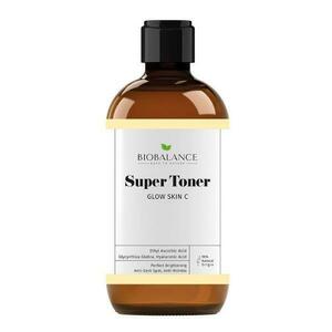 Super Toner Glow Skin C, ránctalanító és világító, pigmentfoltok ellen, minden bőrtípusra – Bio Balance, 250 ml kép