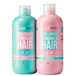 Készlet - Sampon és Balzsam a Haj Erősítésére és Hajnövesztésre Hairburst For Longer Stronger Hair Shampoo&Conditioner, 1 szett kép