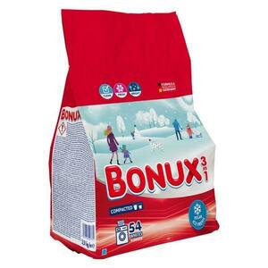 Automata mosópor 3 az 1-ben friss téli illattal, fehér ruhákhoz - Bonux 3 in 1 Whites Powder Polar Ice Fresh, 3510 g kép