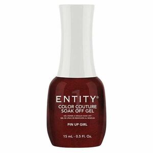 Pigmentált Zselés Körömlakk - Entity Color Couture Soak Off Gel, árnyalata "Pin Up Girl", 15 ml kép