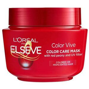 Hajmaszk festett hajra L'Oreal Paris -Elseve Color Vive Mask, 300 ml kép