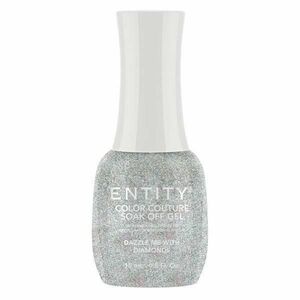 Pigmentált Zselés Körömlakk - Entity Color Couture Soak Off Gel, árnyalata "Dazzle Me With Diamonds", 15 ml kép