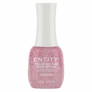 Pigmentált Zselés Körömlakk - Entity Color Couture Soak Off Gel, árnyalata "Glizerazzi", 15 ml kép