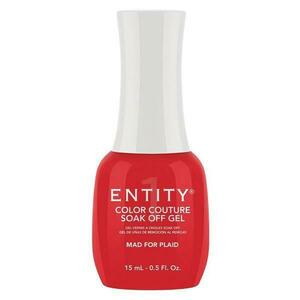 Pigmentált Zselés Körömlakk - Entity Color Couture Soak Off Gel, árnyalata "Mad For Plaid", 15 ml kép