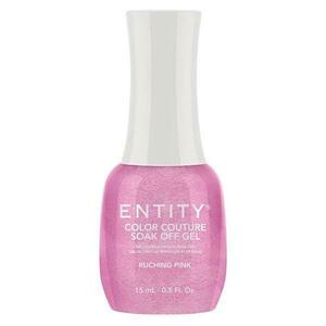 Pigmentált Zselés Körömlakk - Entity Color Couture Soak Off Gel, árnyalata "Ruching Pink", 15 ml kép