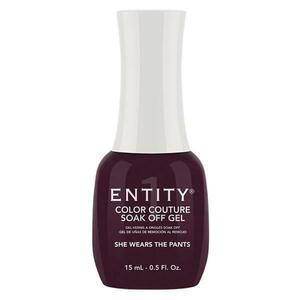 Pigmentált Zselés Körömlakk - Entity Color Couture Soak Off Gel, árnyalata "She Wears The Pants", 15 ml kép