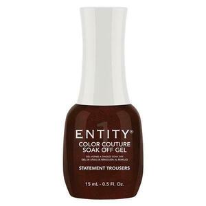 Pigmentált Zselés Körömlakk - Entity Color Couture Soak Off Gel, árnyalata "Statement Trousers", 15 ml kép