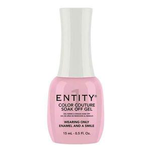 Pigmentált Zselés Körömlakk - Entity Color Couture Soak Off Gel, árnyalata "Wearing Only Enamel And A Smile", 15 ml kép