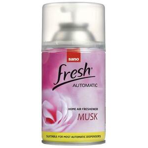 Aeroszolos légfrissítő programozható készülékekhez – Sano Fresh Automatic Musk, 250 ml kép