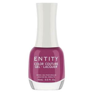 Zselés Hatású Körömlakk - Entity Color Couture Gel - Lacquer, árnyalata "Rose & Riveting", 15 ml kép