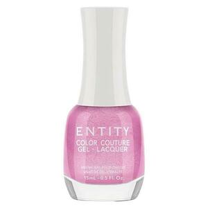 Zselés Hatású Körömlakk - Entity Color Couture Gel - Lacquer, árnyalata "Ruching Pink", 15 ml kép