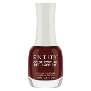 Zselés Hatású Körömlakk - Entity Color Couture Gel - Lacquer, árnyalata "Cabernet Ball Gown", 15 ml kép