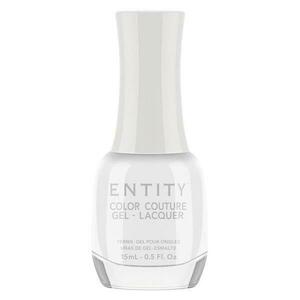 Zselés Hatású Körömlakk - Entity Color Couture Gel - Lacquer, árnyalata "White Light", 15 ml kép